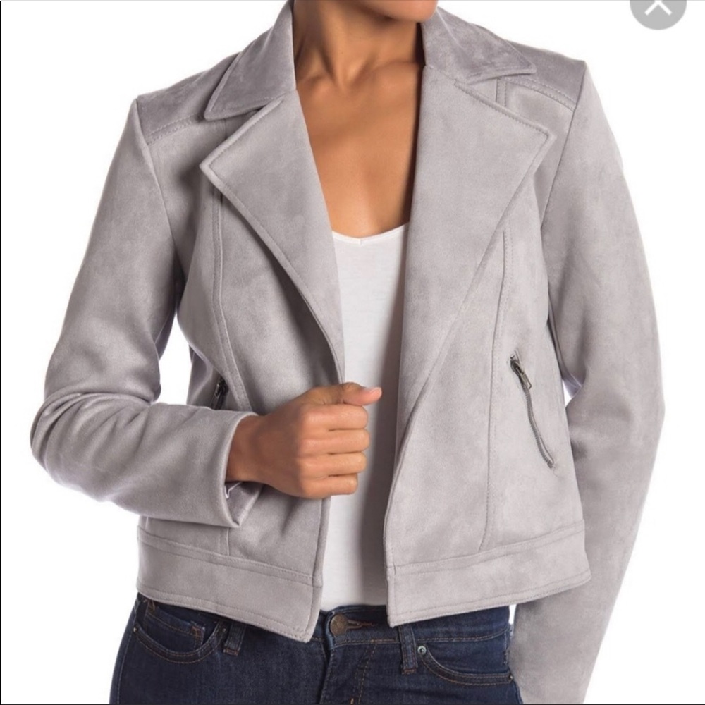 Black Moto Jacket - image 2